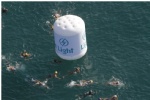 inflatable water warning buoy