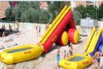 inflatable water slide