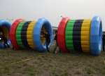inflatable rolling sports