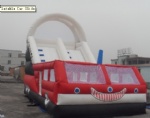 inflatable car slide