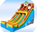 Inflatable slide