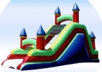 Inflatable slide