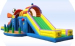 Inflatable slide