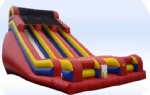 Inflatable slide