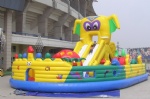 Inflatable elephant slide