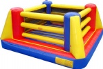Inflatable boxing ring