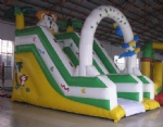 inflatable jungle slide