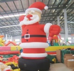 Inflatable santa claus