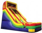 Inflatable slide