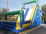 Inflatable slide