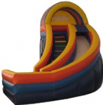 Inflatable slide