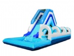 Inflatable water slide