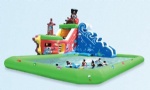 inflatable water slide