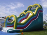 inflatable wave slide