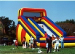 inflatable slide