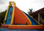 inflatable water slide