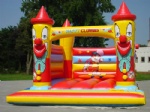 inflatable clown bouncer