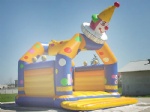 inflatable clown bouncer