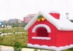 inflatable christmas house